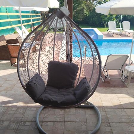 Villa Maria swimming pool apartment Nea Skioni Esterno foto