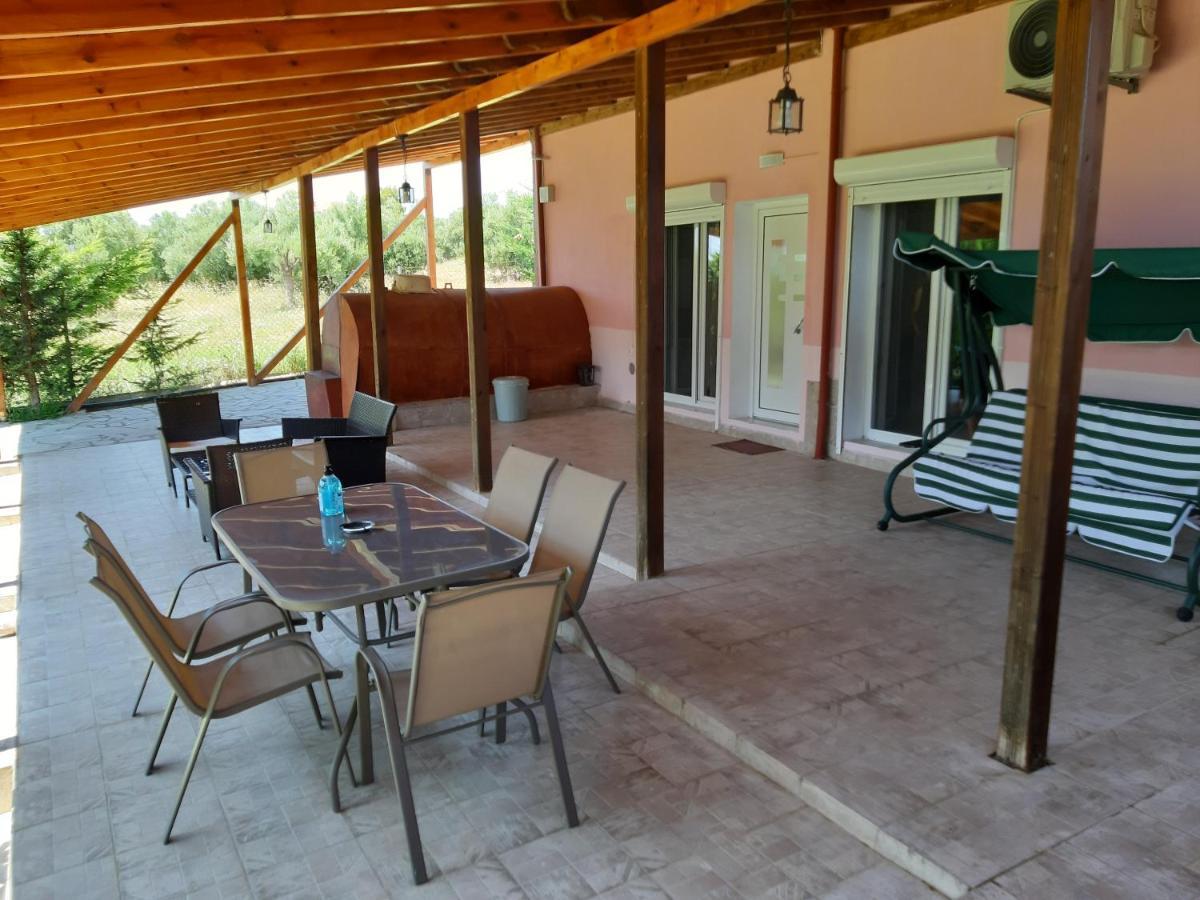 Villa Maria swimming pool apartment Nea Skioni Esterno foto