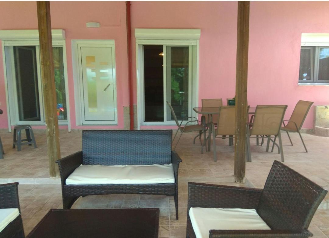 Villa Maria swimming pool apartment Nea Skioni Esterno foto