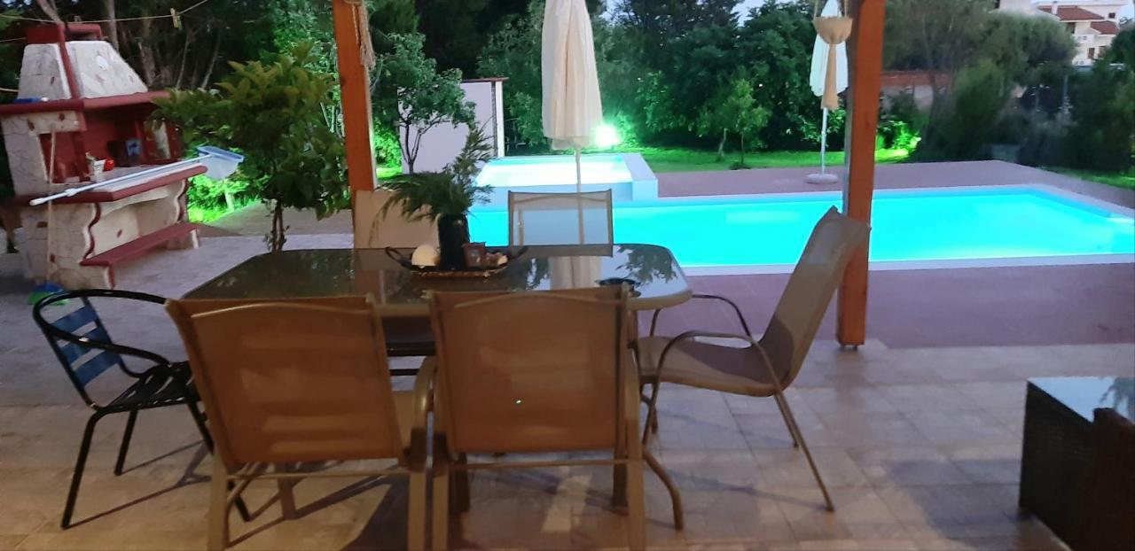 Villa Maria swimming pool apartment Nea Skioni Esterno foto